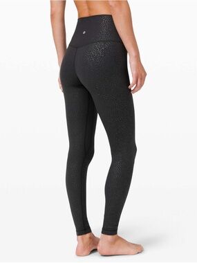 Lululemon Align Pant 28" Filigree Emboss Black
